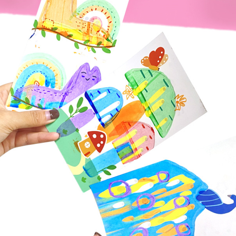 🖍️ 35PCS Rainbow Scratch Art Kit for Kids – Unleash Creativity with Scratch & Reveal Art, Great for Classroom, Birthday, or Rainy Day Fun 🎨✨🎂