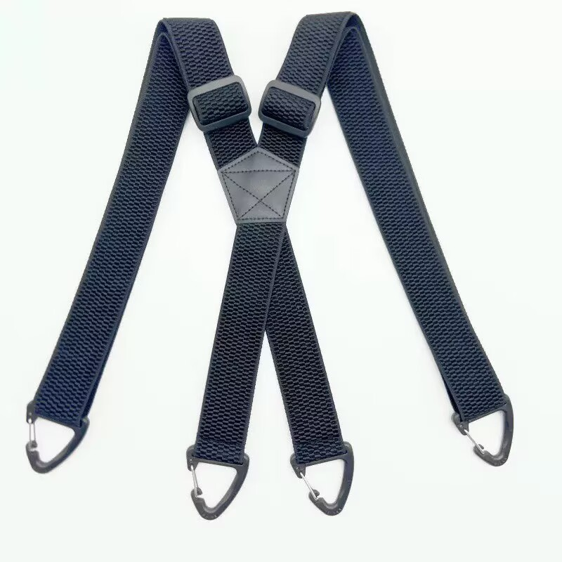 👔 Men's X-Back Suspenders – Durable Hook Clips, Adjustable Length, Classic Style for Daily Wear 💪✨