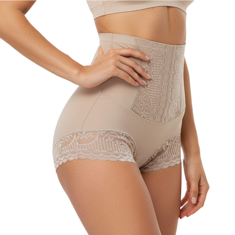 👙2026 New arrival 43% OFF! !✨Women’s Lace High-Waisted Tummy Control Butt Lifter Briefs