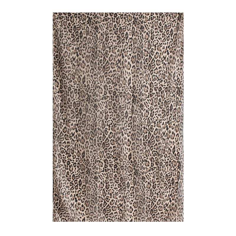 Leopard Print Series – Mulberry Silk Scarf