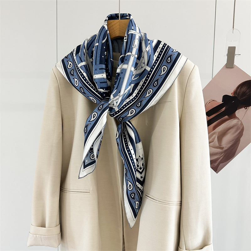 Luxury Silk Square Scarf