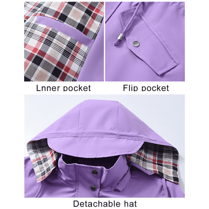 🔥HOT SALE 50% OFF🧥💦Womens Chic. Lightweight. Waterproof Jacket🍃-Unleash Style and Durability in Any Storm!