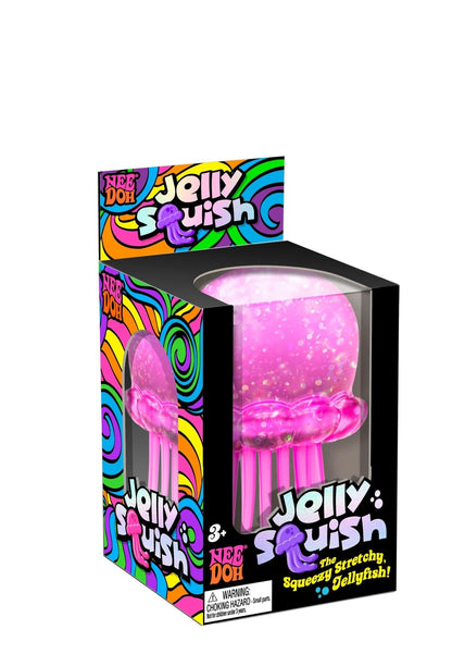 🐙✨🐣SUMMER SALE 65% OFF! ✨ Cute Glitter Jellyfish Squishy, Easter Basket Stuffer for Kids