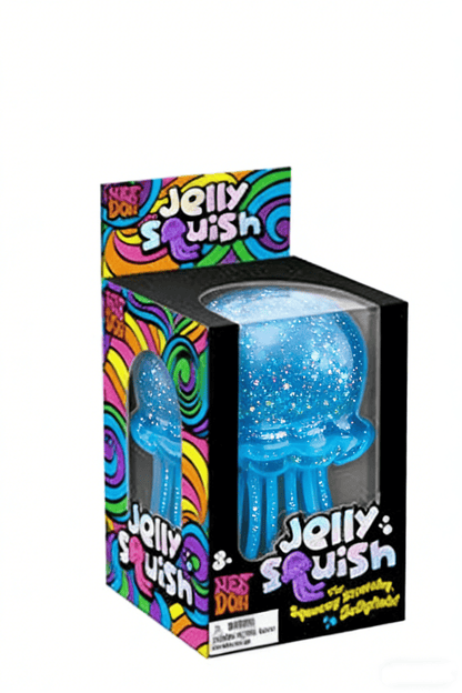 🐙✨🐣SUMMER SALE 65% OFF! ✨ Cute Glitter Jellyfish Squishy, Easter Basket Stuffer for Kids