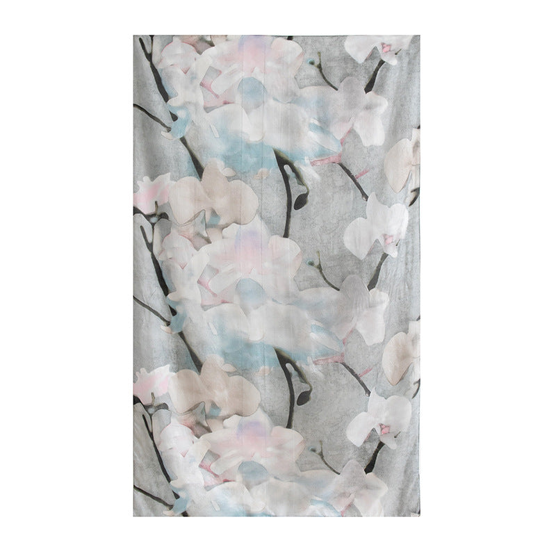 Sunlight Botanical Series – 100% Mulberry Silk Scarf