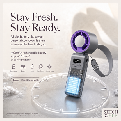 Starvoria™ HANDHELD COOLING FAN