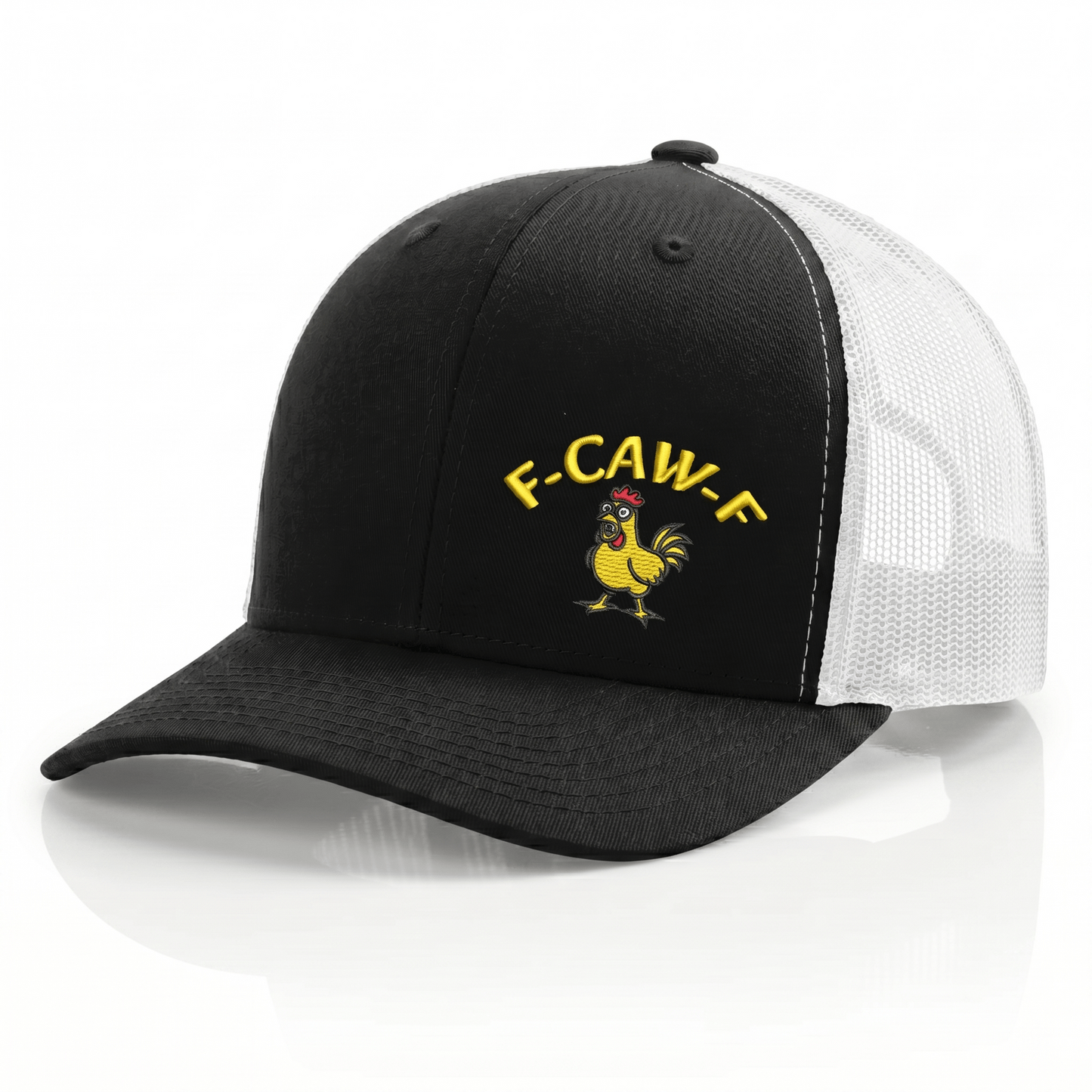 🧢✨ F-CAW-F Embroidered Premium Quality Adjustable Snapback Hat – High-Density Embroidery, Breathable Cotton, Flat Brim. Perfect for Daily Streetwear & Sports 🏀🏆