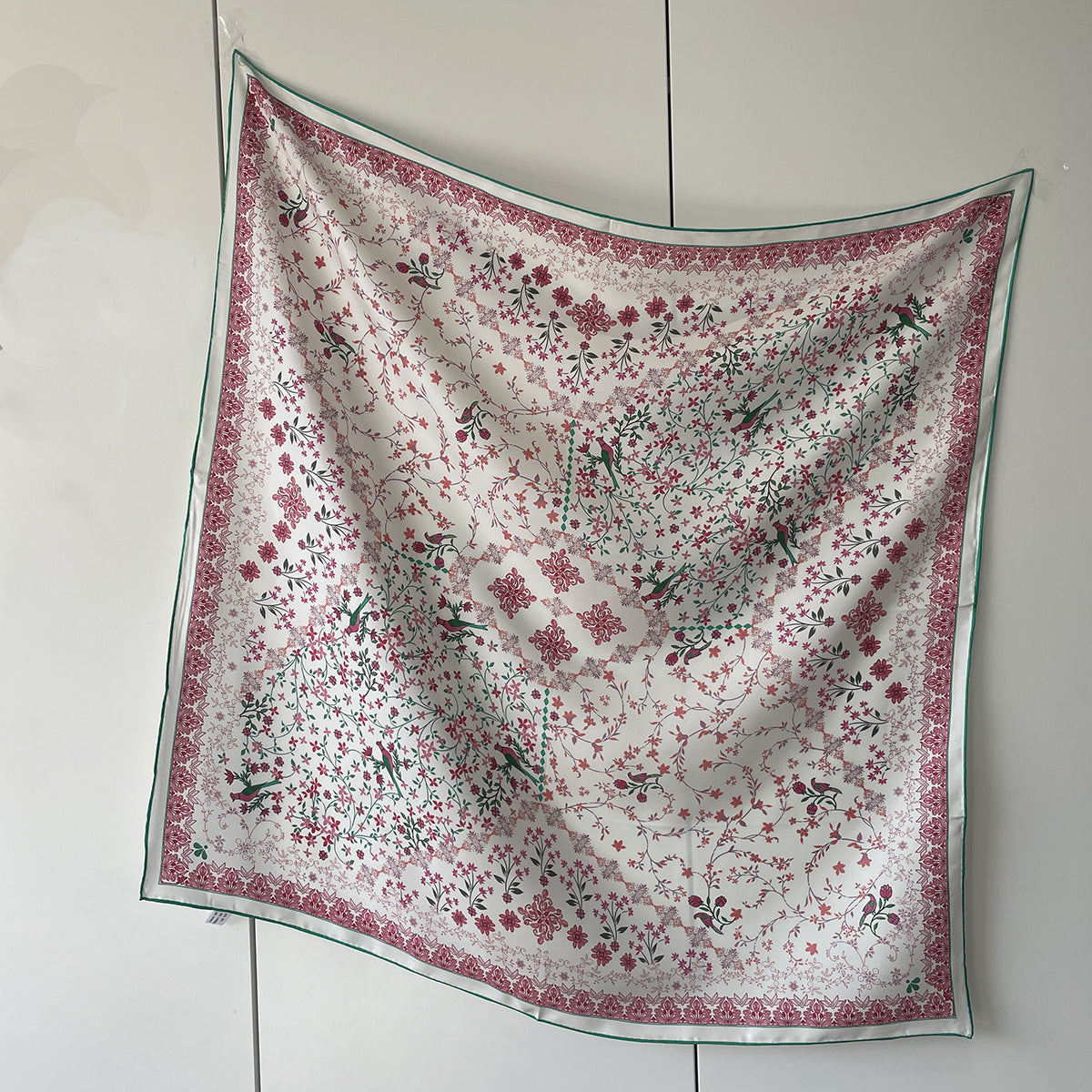 Satin Square Scarf for Women