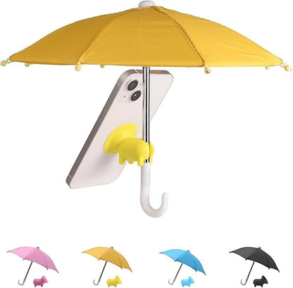 Outdoor Phone Sun Shade, Cute Pig Suction Cup Adjustable Stand, Anti-Reflective Glare Phone Visor