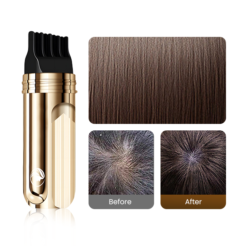 🔥Hot Sale🔥2-in-1 Hair Dye Comb – Flawless Gray Coverage. Zero Mess. Zero Stains.