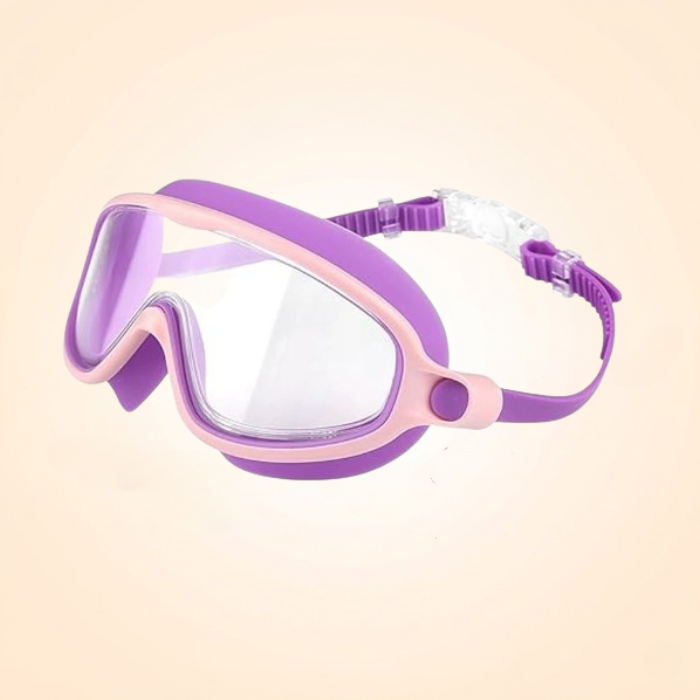 Anti-Fog Anti-UV Wide View Swimming Goggles for Kids