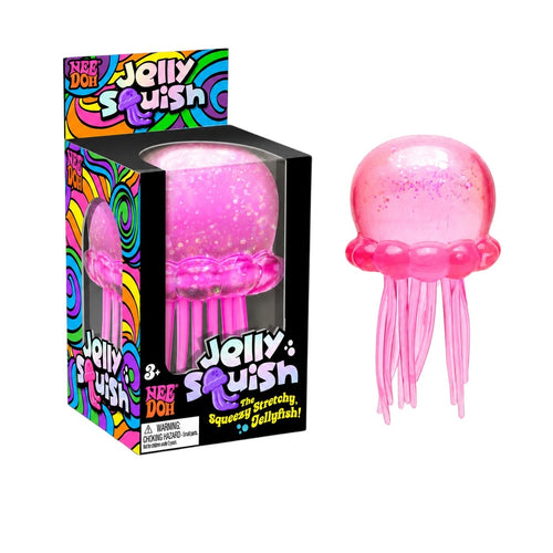 🐙✨🐣SUMMER SALE 65% OFF! ✨ Cute Glitter Jellyfish Squishy