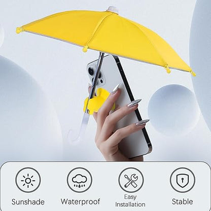 Outdoor Phone Sun Shade, Cute Pig Suction Cup Adjustable Stand, Anti-Reflective Glare Phone Visor