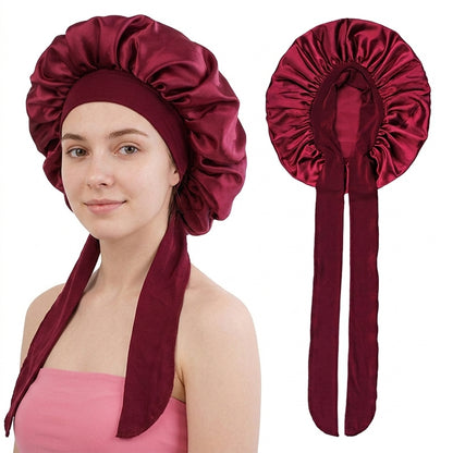 Mulberry Silk Bonnet for Sleeping