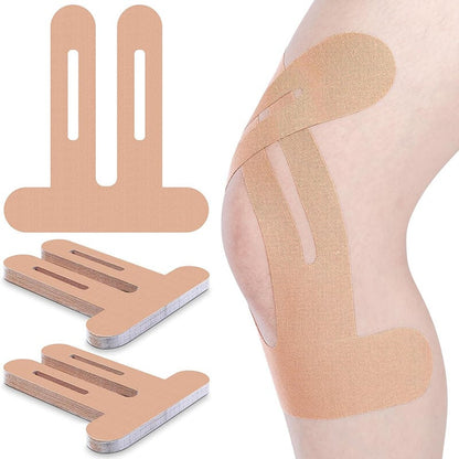 🎯 Pre-Cut Knee Kinesiology Tape – Easy Apply🦵 No Scissors Needed. Provides Muscle Support & Pain Relief for Running, Gym💪or Daily Activities. Stays on for Days! ✨