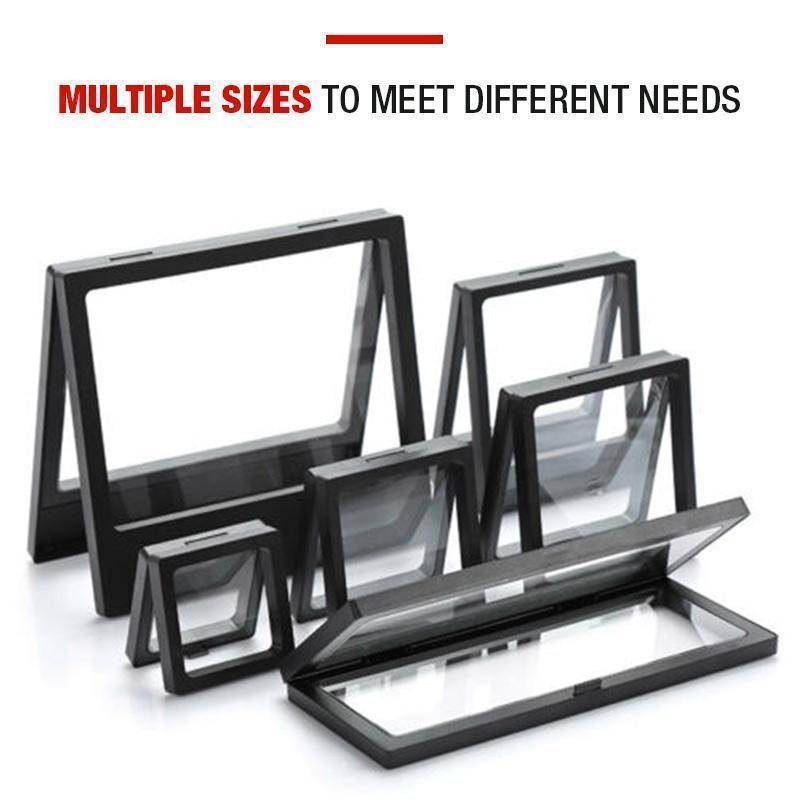 💍 3D Jewelry Display Frame – Transparent Showcase for Necklaces, Earings, Rings, Perfect for Retail or Home Display ✨🖼️