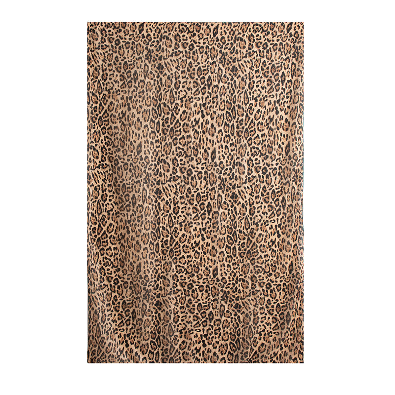 Leopard Print Series – Mulberry Silk Scarf