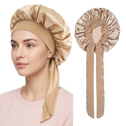 Mulberry Silk Bonnet for Sleeping