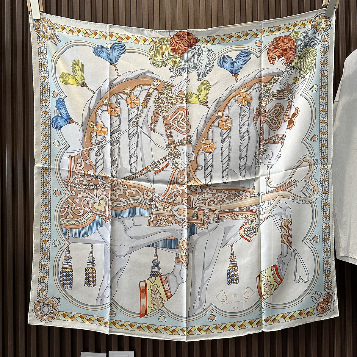 Women's Silk Feel Square Scarf
