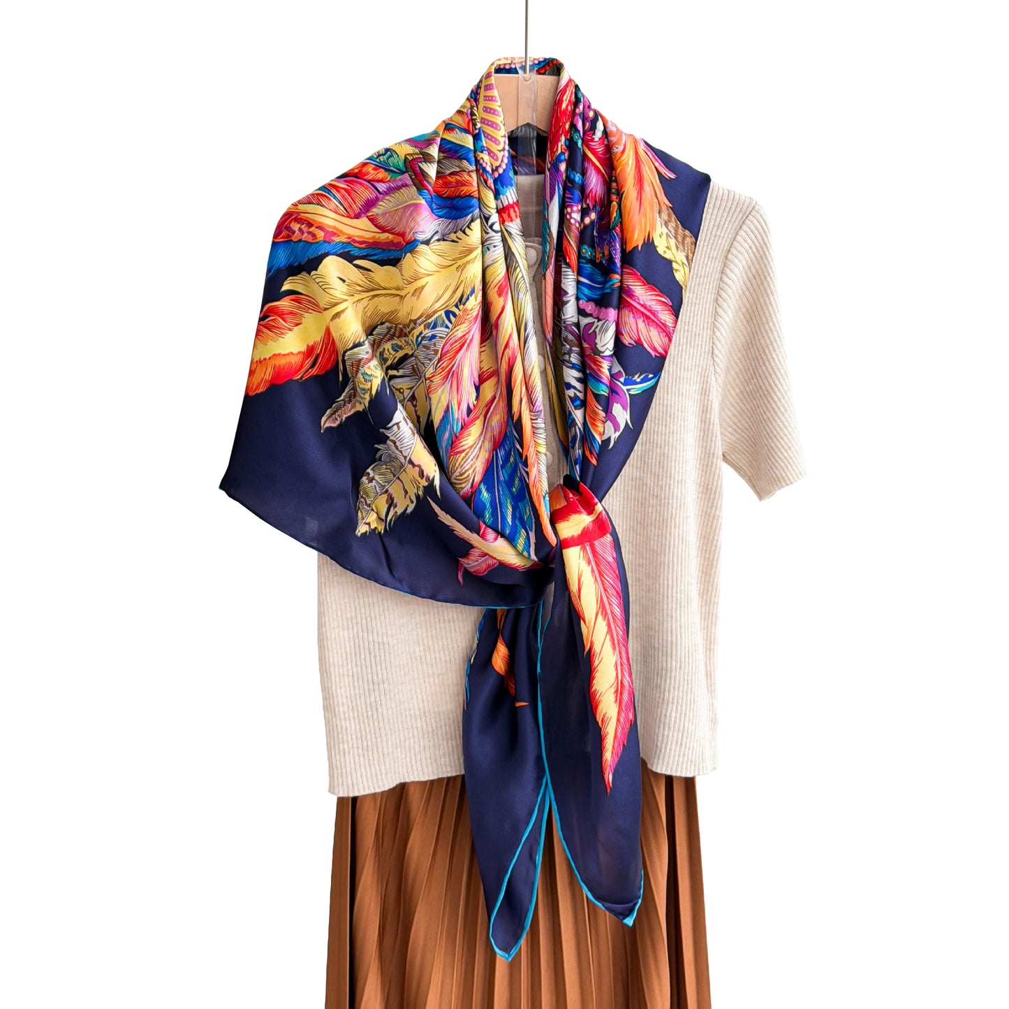 Silk Square Scarf