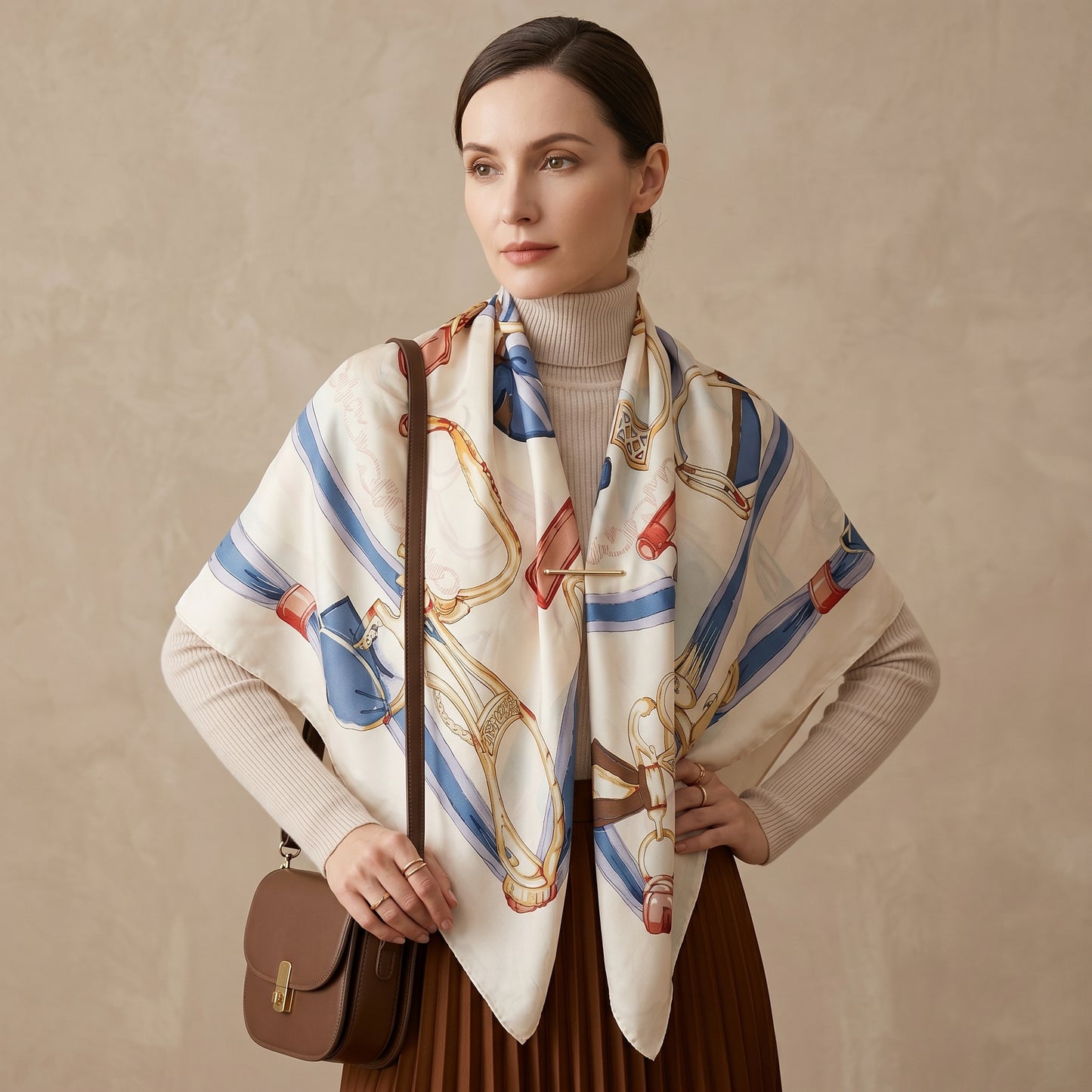 Silk Square Scarf