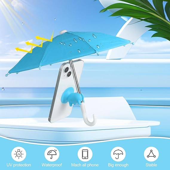 Outdoor Phone Sun Shade, Cute Pig Suction Cup Adjustable Stand, Anti-Reflective Glare Phone Visor