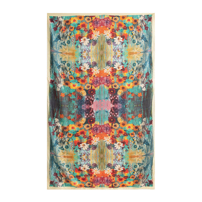 Sunlight Botanical Series – 100% Mulberry Silk Scarf