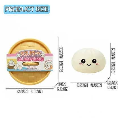 🎁Last Day 50% OFF🔥Glitter Dumpling Squishy Steamer Blind Box Surprise Squeeze Fun