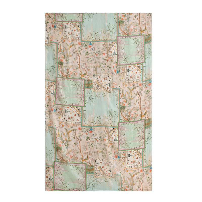 Sunlight Botanical Series – 100% Mulberry Silk Scarf