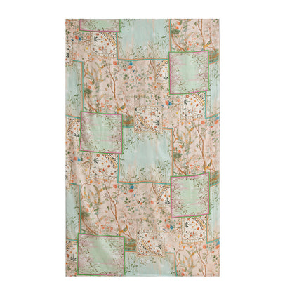 Sunlight Botanical Series – 100% Mulberry Silk Scarf