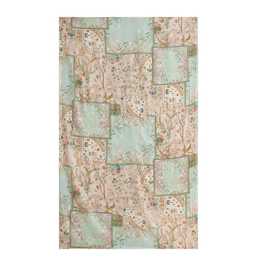 Sunlight Botanical Series – 100% Mulberry Silk Scarf