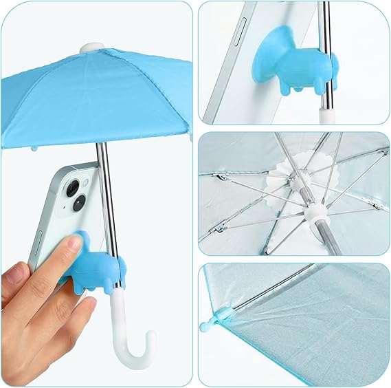 Outdoor Phone Sun Shade, Cute Pig Suction Cup Adjustable Stand, Anti-Reflective Glare Phone Visor