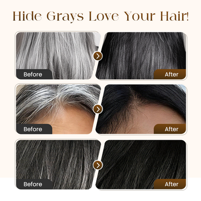 🔥Hot Sale🔥2-in-1 Hair Dye Comb – Flawless Gray Coverage. Zero Mess. Zero Stains.