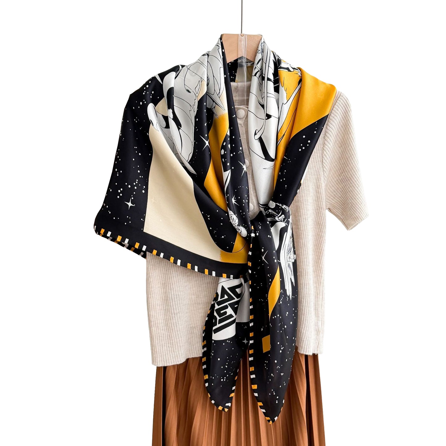 Silk Square Scarf