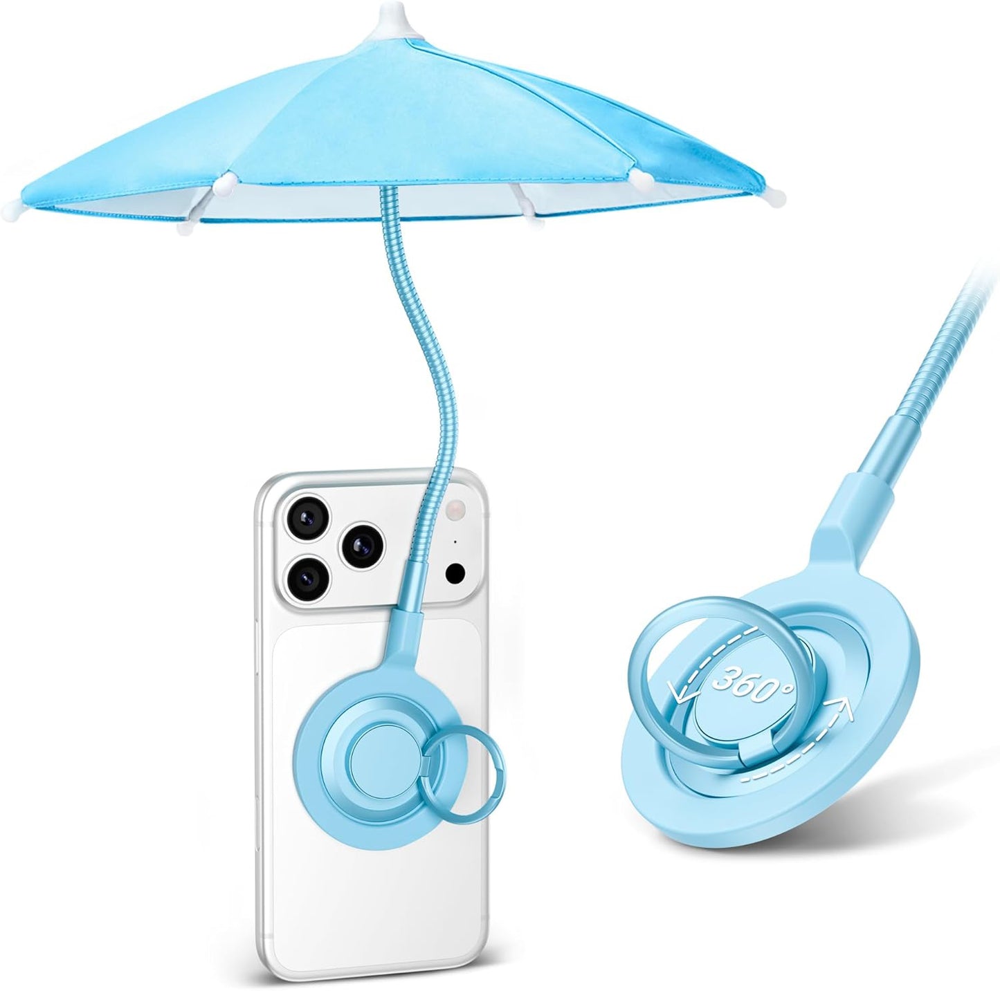 Magnetic Phone Sun Shade Umbrella – Adjustable Anti-Glare Screen Shield