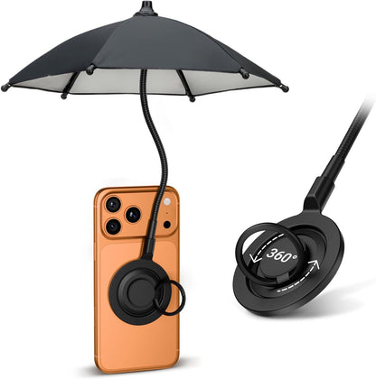 Magnetic Phone Sun Shade Umbrella – Adjustable Anti-Glare Screen Shield