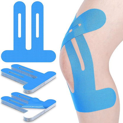 🎯 Pre-Cut Knee Kinesiology Tape – Easy Apply🦵 No Scissors Needed. Provides Muscle Support & Pain Relief for Running, Gym💪or Daily Activities. Stays on for Days! ✨