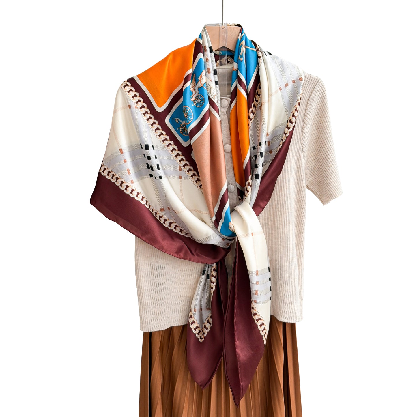 Silk Square Scarf