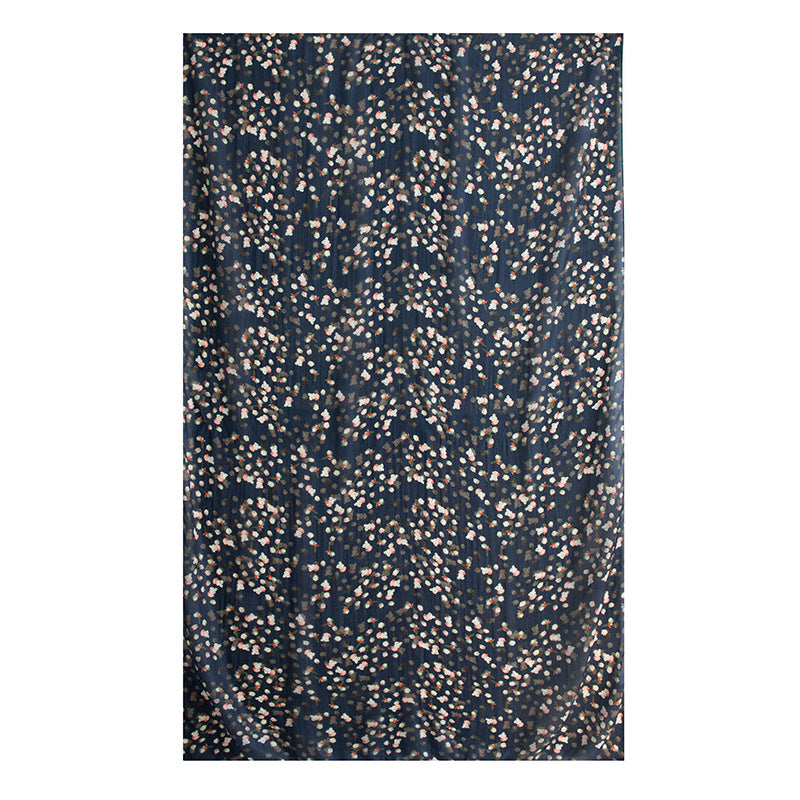 Ditsy Floral Series – Mulberry Silk Scarf