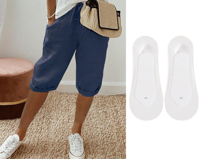 📢2026 New arrival 60% OFF Only￡19.9!! ☀️Women's Casual Cotton Linen Capris