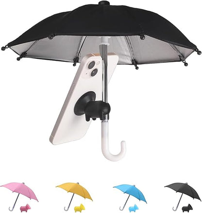 Outdoor Phone Sun Shade, Cute Pig Suction Cup Adjustable Stand, Anti-Reflective Glare Phone Visor