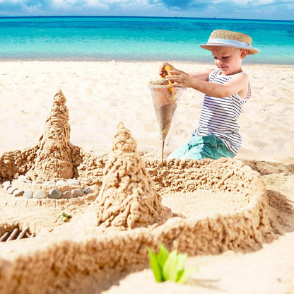 🏖️✨ Beach Spilling Funnel – Simple Sand Toy⏳