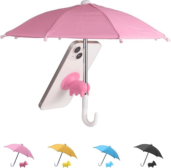 Outdoor Phone Sun Shade, Cute Pig Suction Cup Adjustable Stand, Anti-Reflective Glare Phone Visor