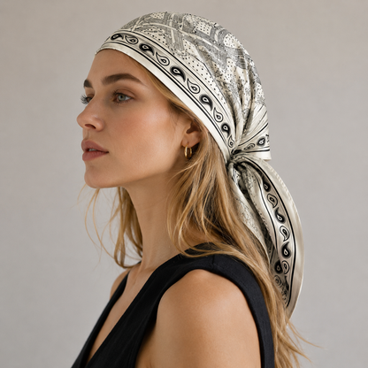 Luxury Silk Square Scarf