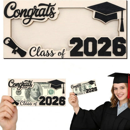 🎓2026 New Arrival 50% OFF! ☀️Creative Graduation Money Frame Gift，Makes a Surprise Keepsake.