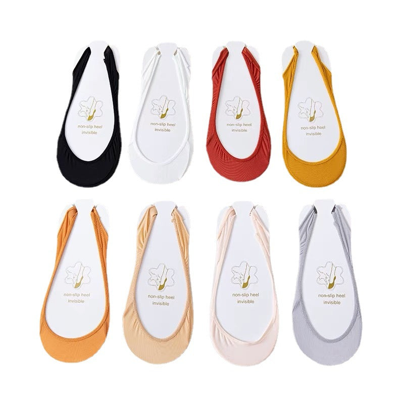 👣2026 New arrival 50% OFF! ☀️Invisible Padded Boat Socks-BUY 3 GET 1 FREE