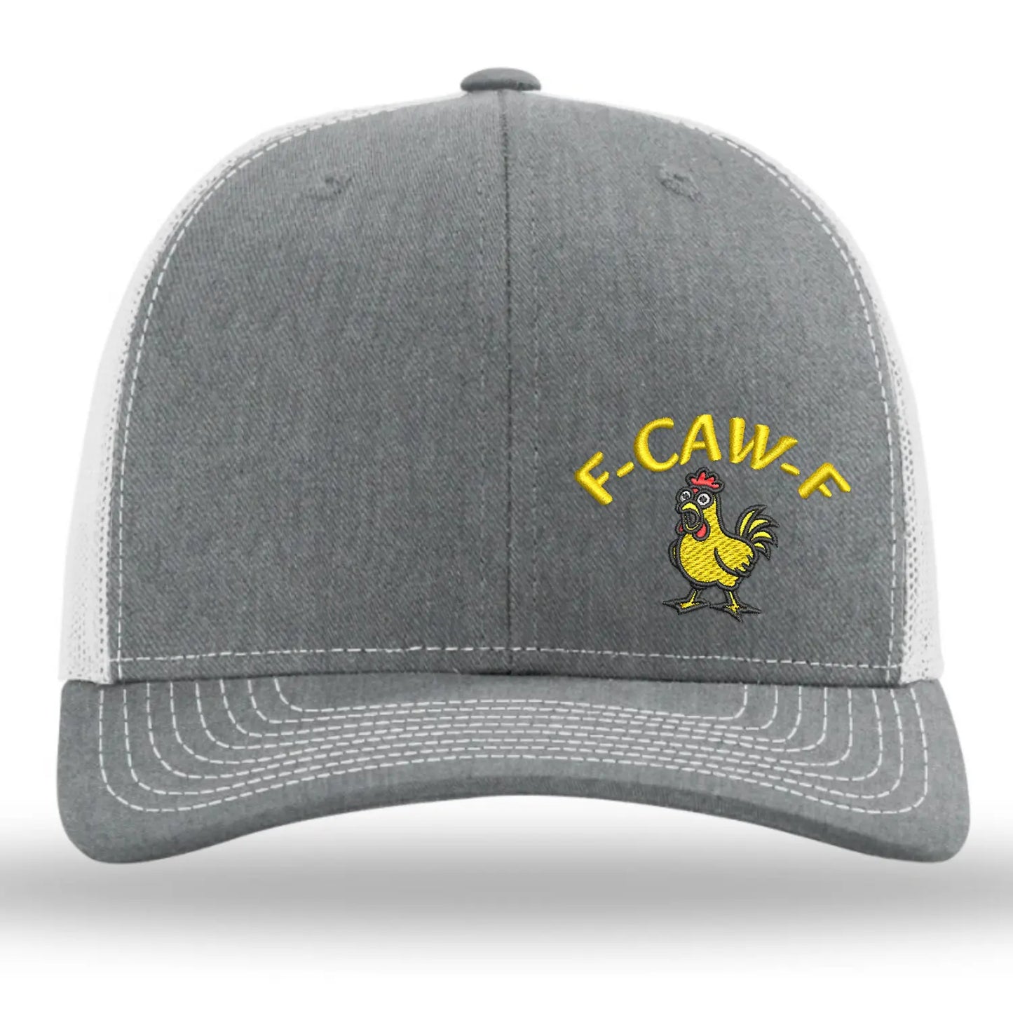 🧢✨ F-CAW-F Embroidered Premium Quality Adjustable Snapback Hat – High-Density Embroidery, Breathable Cotton, Flat Brim. Perfect for Daily Streetwear & Sports 🏀🏆