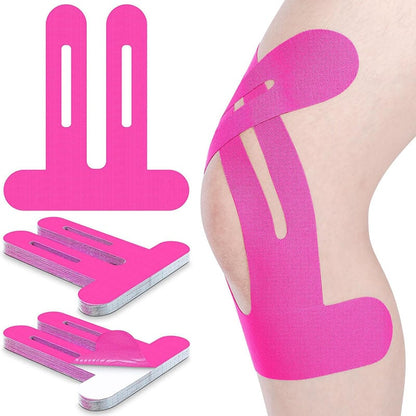🎯 Pre-Cut Knee Kinesiology Tape – Easy Apply🦵 No Scissors Needed. Provides Muscle Support & Pain Relief for Running, Gym💪or Daily Activities. Stays on for Days! ✨
