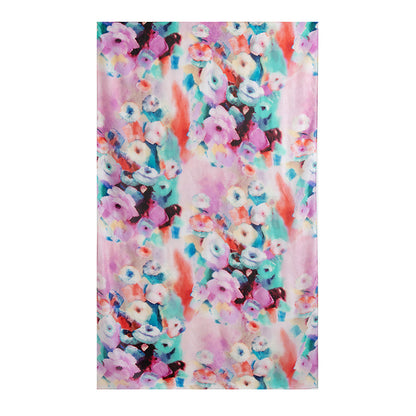 Watercolor Floral Series – Mulberry Silk Scarf