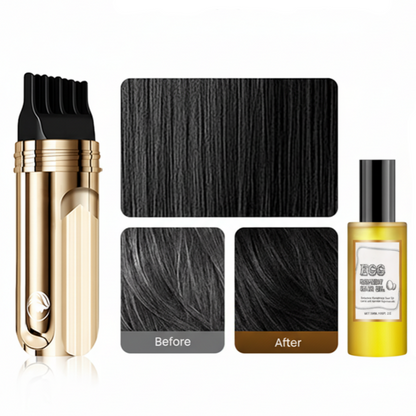 🔥Hot Sale🔥2-in-1 Hair Dye Comb – Flawless Gray Coverage. Zero Mess. Zero Stains.